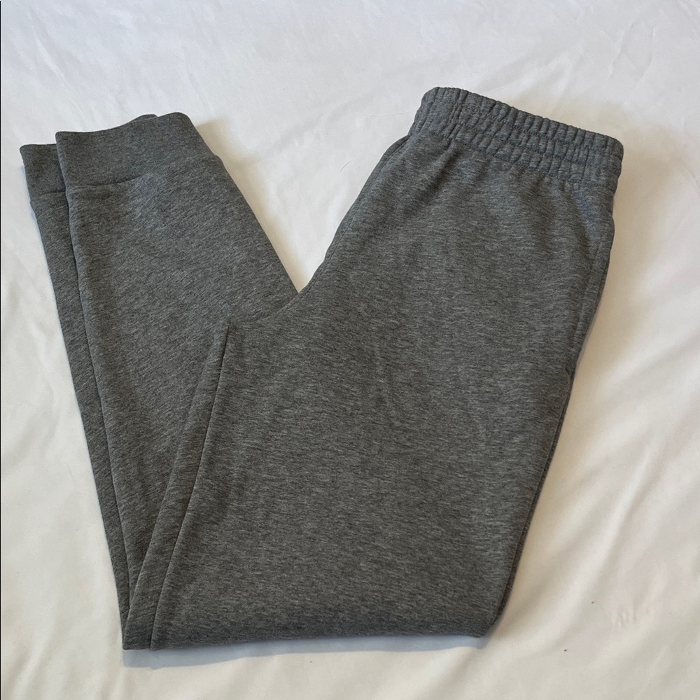 Adidas Kids Charcoal Joggers - Picture 9 of 10